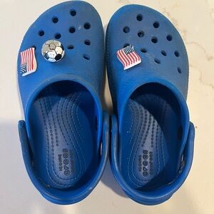 Crocs Kids Blue Clogs